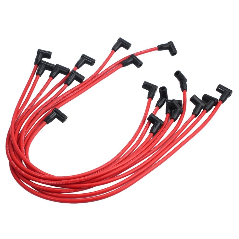 Spark Plug Wire Set SP10-390-1010 High Performance Ignition Wire for Chevrolet AM General HEI SBC BBC 350 383 454