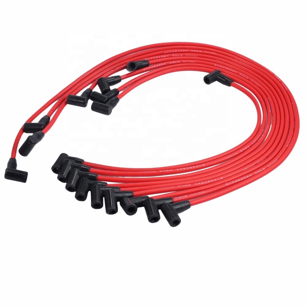 Spark Plug Wire Set SP10-390-1010 High Performance Ignition Wire for Chevrolet AM General HEI SBC BBC 350 383 454