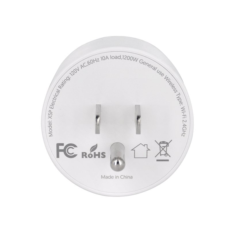 US Plug Tuya Wifi Smart Electrical Plug With Socket FCC US standard Wall Socket work with Kinetic Switch or TUYA APP