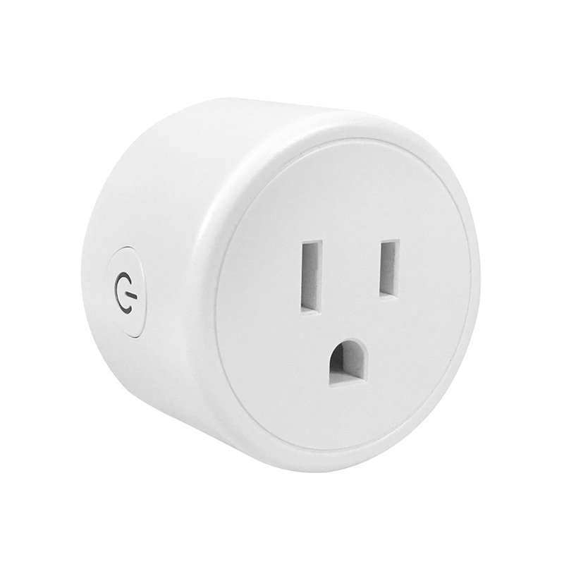 US Plug Tuya Wifi Smart Electrical Plug With Socket FCC US standard Wall Socket work with Kinetic Switch or TUYA APP
