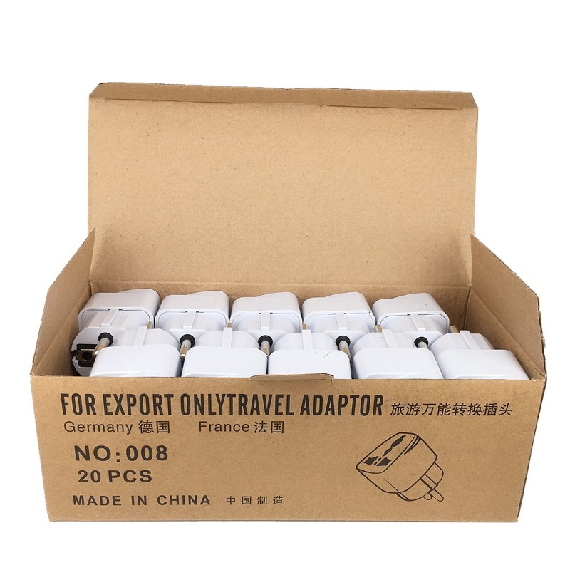 High Quality International Travel Universal Adapter Electrical Plug For UK US EU AU to EU European Germany Socket Converter