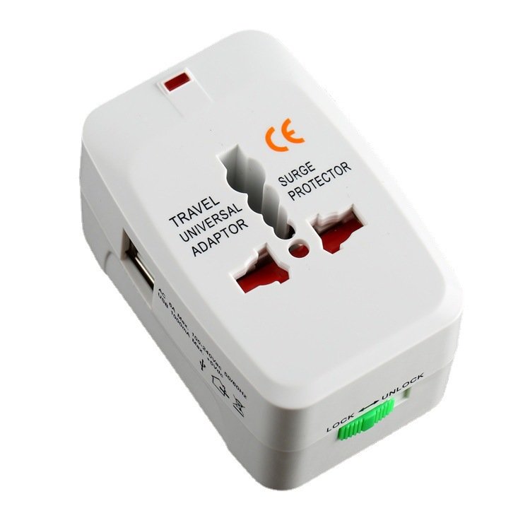 Universal Travel Adapter With Us Uk Eu Aus Plug Adaptor Converter Power Plug Adaptor Smart Usb Charger Electrical Plug