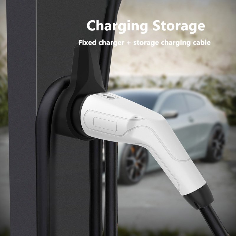 e-mingze new GB/T socket cable holder GB EV Charger Plug Holder for electric vehicle