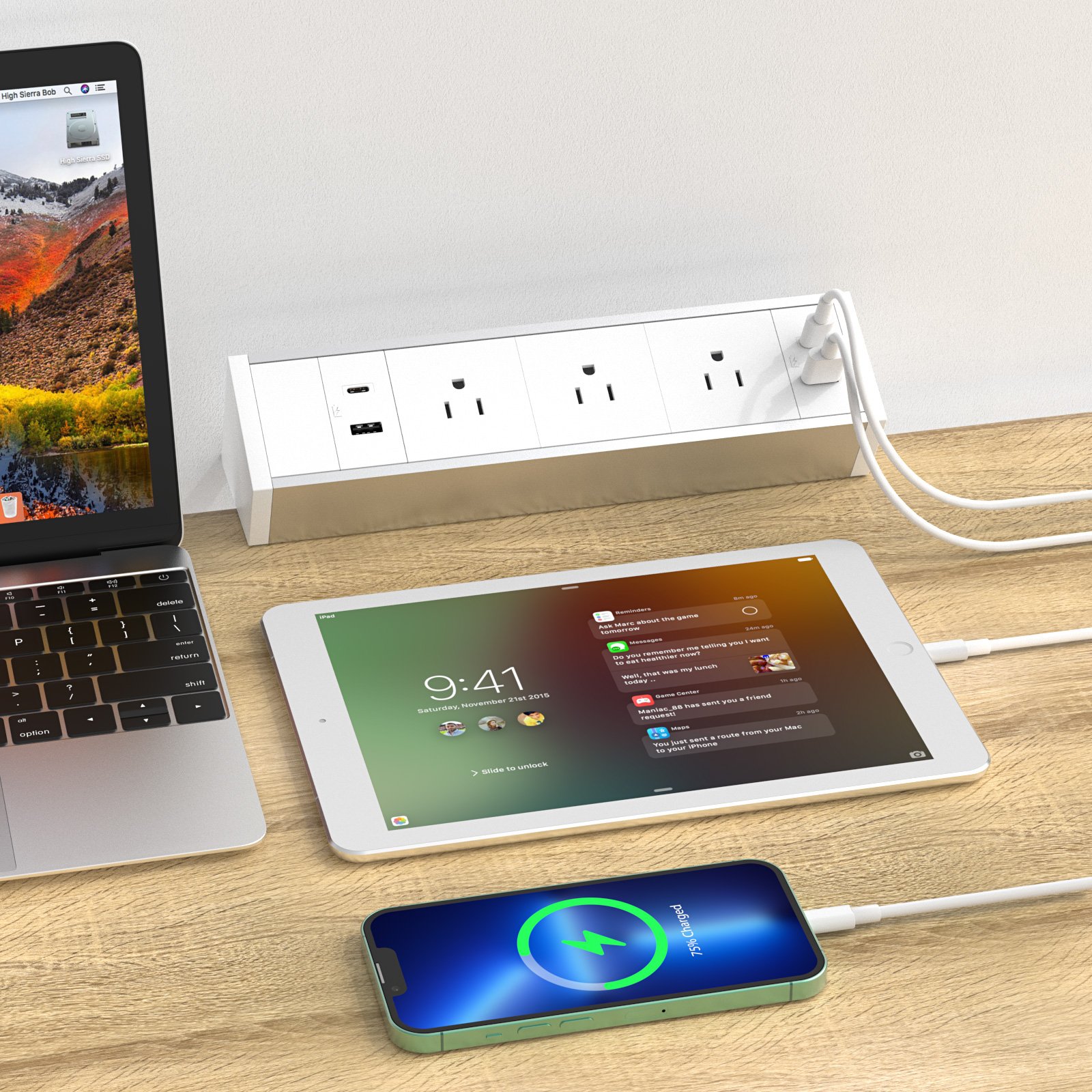 desktop sockets usb outlet surge protector power strip smart power strip electric plug outlet plug socket outlet type c plug