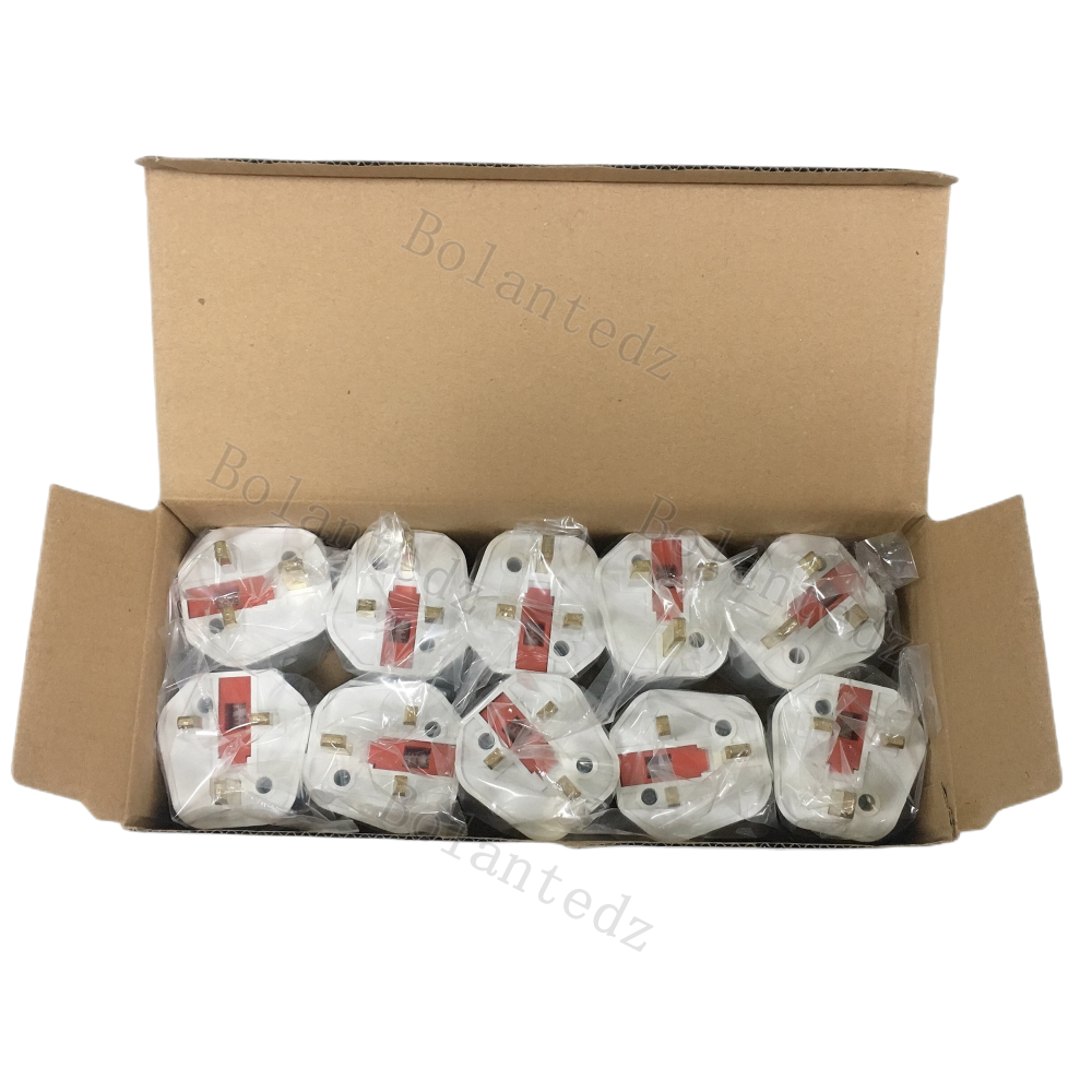 Europe Schuko to UK plug adaptor 3 pin schuko converter plug