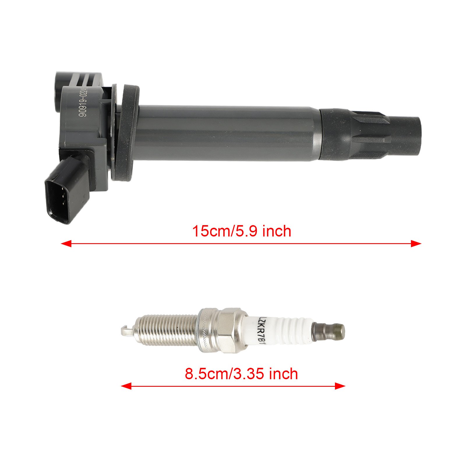 For Toyota Solara Sienna 2004-2008 6pcs Ignition Coil with Spark Plug UF506 #31IC71AA2756