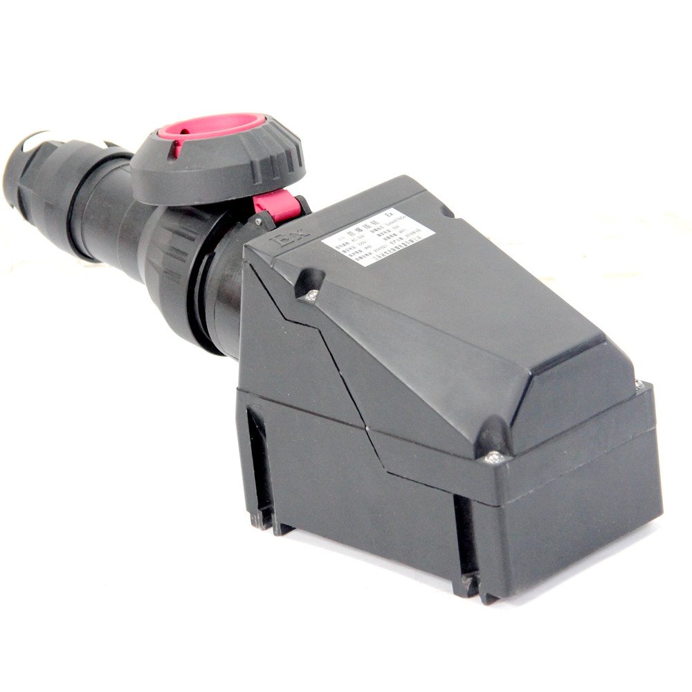 Industrial 3-pin 4-pin waterproof 220v type explosion proof power plug socket/