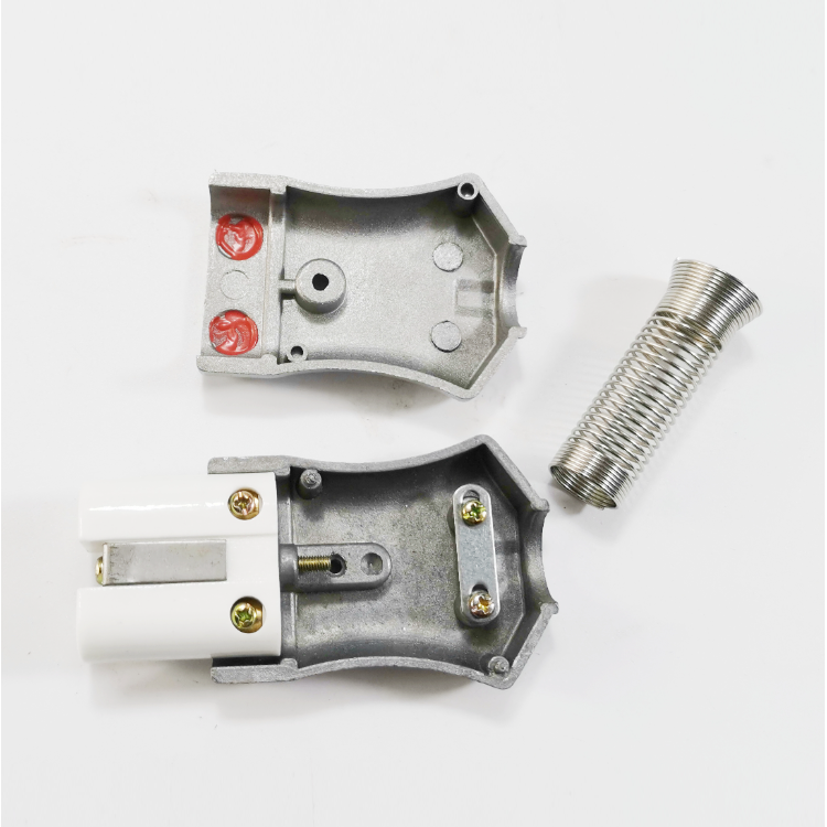 220v Aluminum alloy electric heater ceramic plug socket