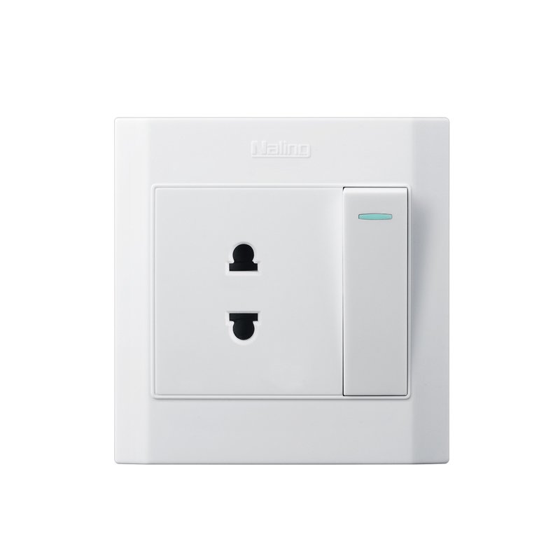 Naling Factory Sale 4 Phase Male Female Plug Electronic Wall Socket Switch
