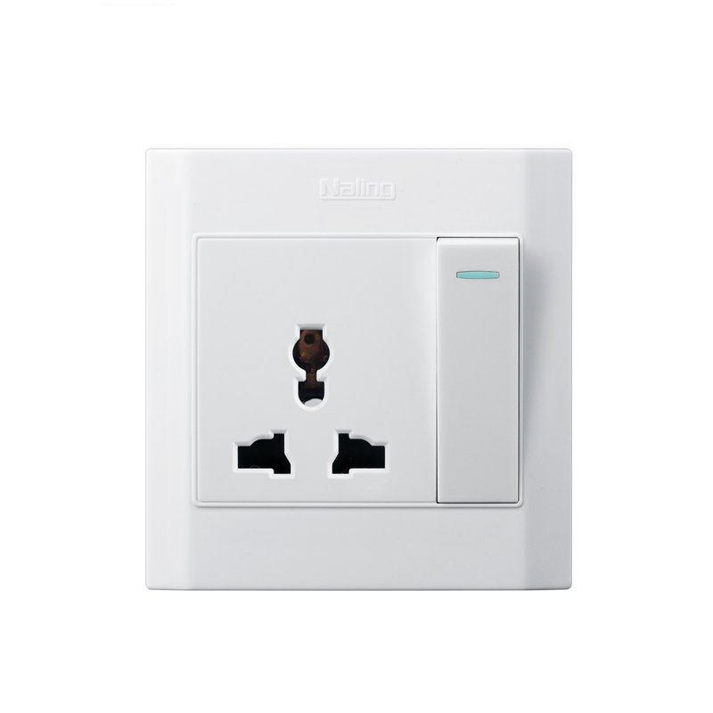 Naling Factory Sale 4 Phase Male Female Plug Electronic Wall Socket Switch