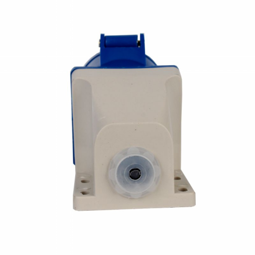 Hot Sale Stationary Industrial Socket 3 Pin 16A IP44 2P+PE ABS Plastic Electrical Socket 220-250V Switching Industrial Plug