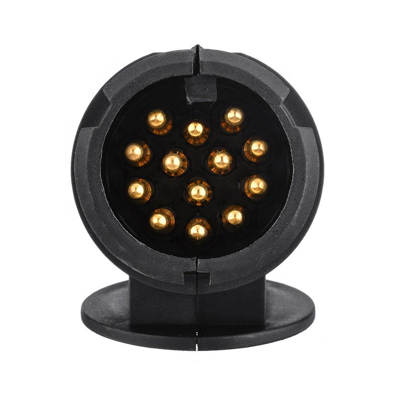 13 Pin Plug Adapter Trailer Connector 12V Towbar Towing Waterproof Plugs Socket Adapter Car Truck Caravan Accessories