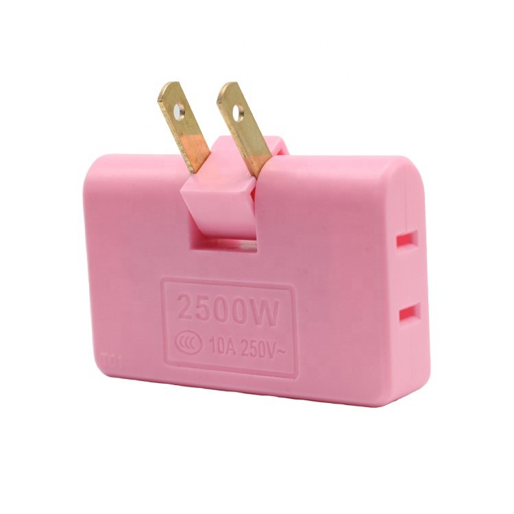 cantell Rotatable Socket Converter One In Three 180 Degree Extension Plug Multi Plug Wireless Outlet Adapter
