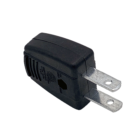 Bulk products Hot selling high quality 6A flat 2-hole plug 125V to 250V optional Color plug