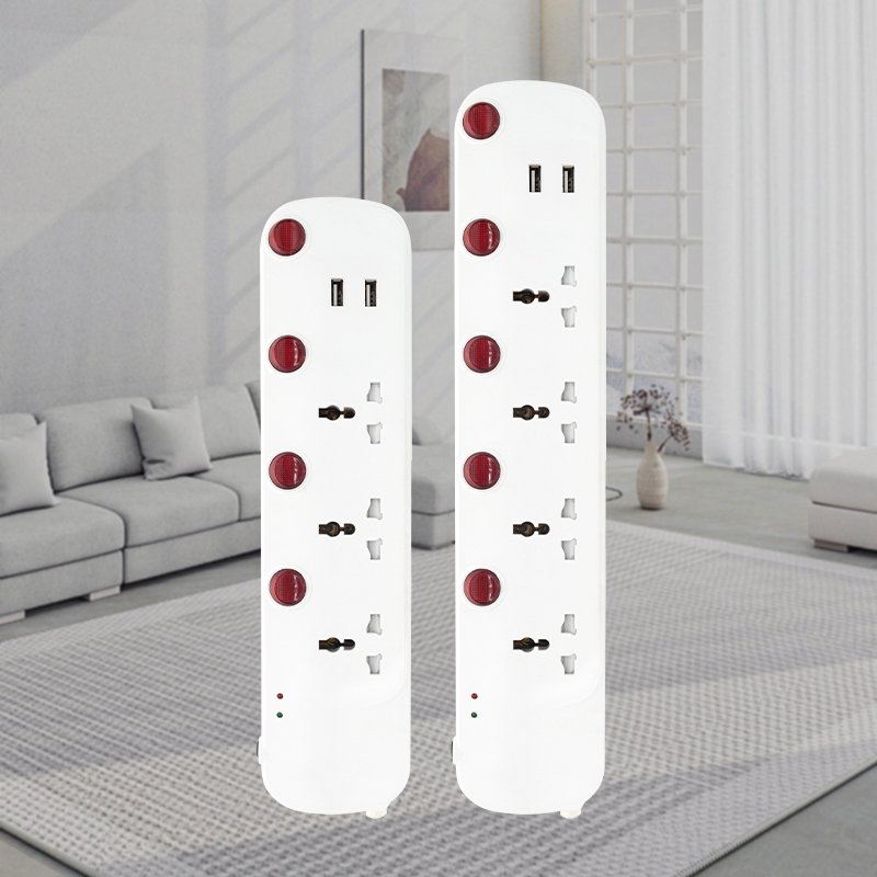 AK103M 3 4 5 6 Universal Electrical Multi Plug Power Socket Extension Outlet