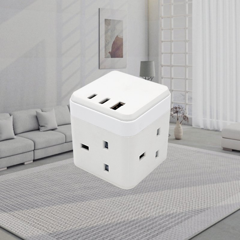 AK103M 3 4 5 6 Universal Electrical Multi Plug Power Socket Extension Outlet