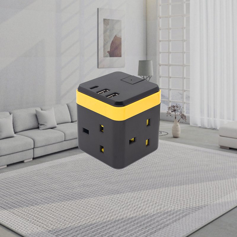 AK103M 3 4 5 6 Universal Electrical Multi Plug Power Socket Extension Outlet