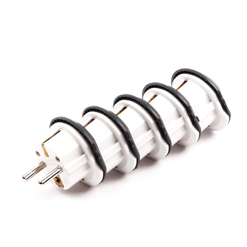 Universal travel Adaptor EU power plug converter 605-K2 EU 2pin travel adapter to US/AU/UK plug