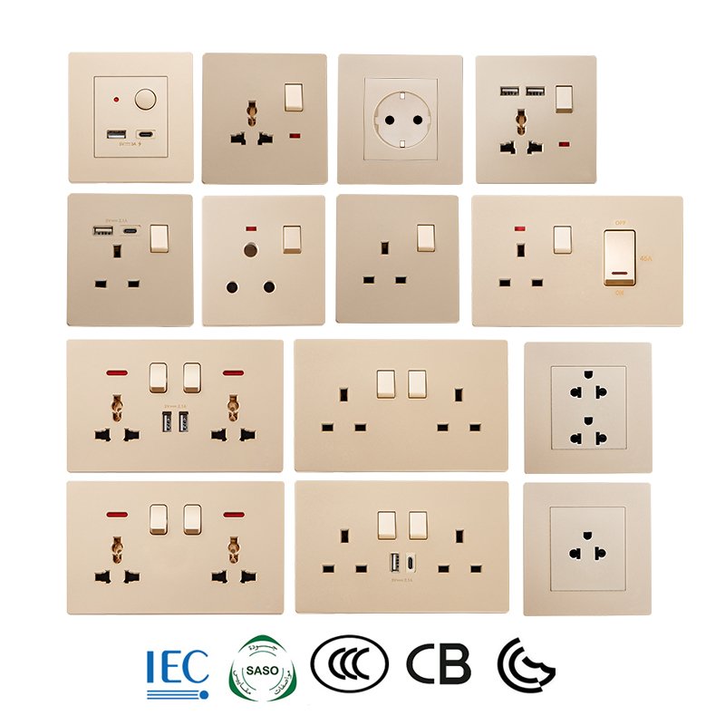 16A Europe Power Outlet, 86mm white panel Russian Federation AC 110V-250V Embedded EU Standard Electric plug Wall Socket