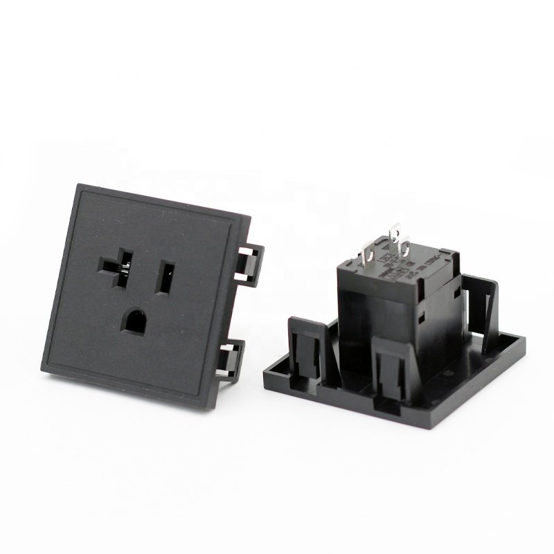 IEC 20A 250V AC power American USA standard socket 3 PIN plug PDU socket connector