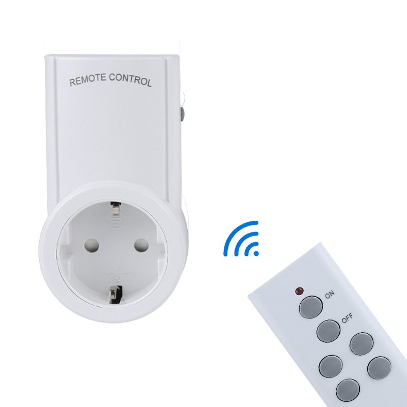 EU Remote Control Socket Home Smart Outlet Plug 433mhz