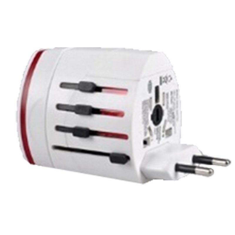 Christmas gift Middle East South America EU Russia Electrical travel plug AC power universal multi Converter adapter USB charge
