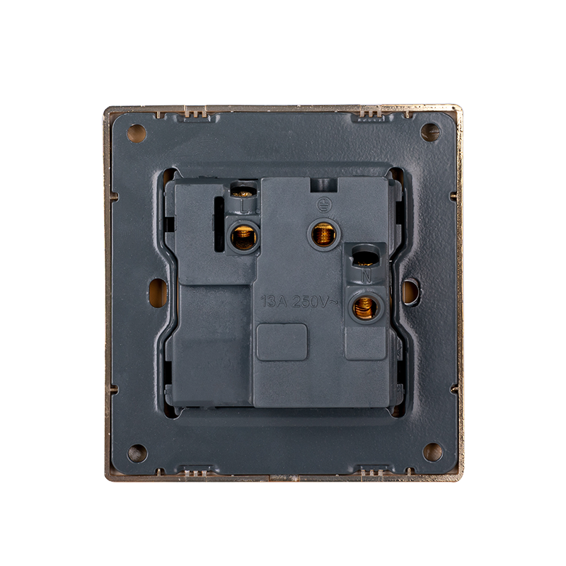 ABUK 250V 5 Pin Gang Multi Function Universal Wall Mounted Power Outlet plug Electrical Sockets And Switches