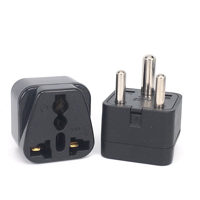 Hot Sales China Universal to South Africa India Type-D Type-M Plug Travel Adaptor adapter 10A CE RoHS Travel For Sri Lanka Nepal