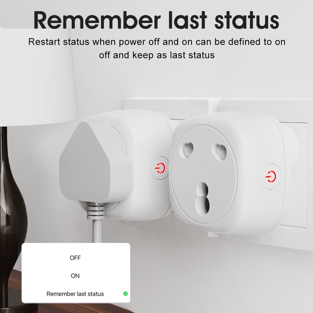 3 Pin Plug South Africa To Eu Uk Us Outlet Adapter Power Monitor Smart Life 16A Universal Heavy Duty Tuya Wifi Smart Socket