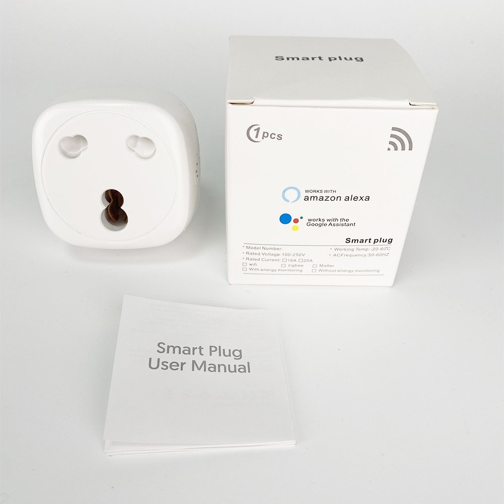 3 Pin Plug South Africa To Eu Uk Us Outlet Adapter Power Monitor Smart Life 16A Universal Heavy Duty Tuya Wifi Smart Socket