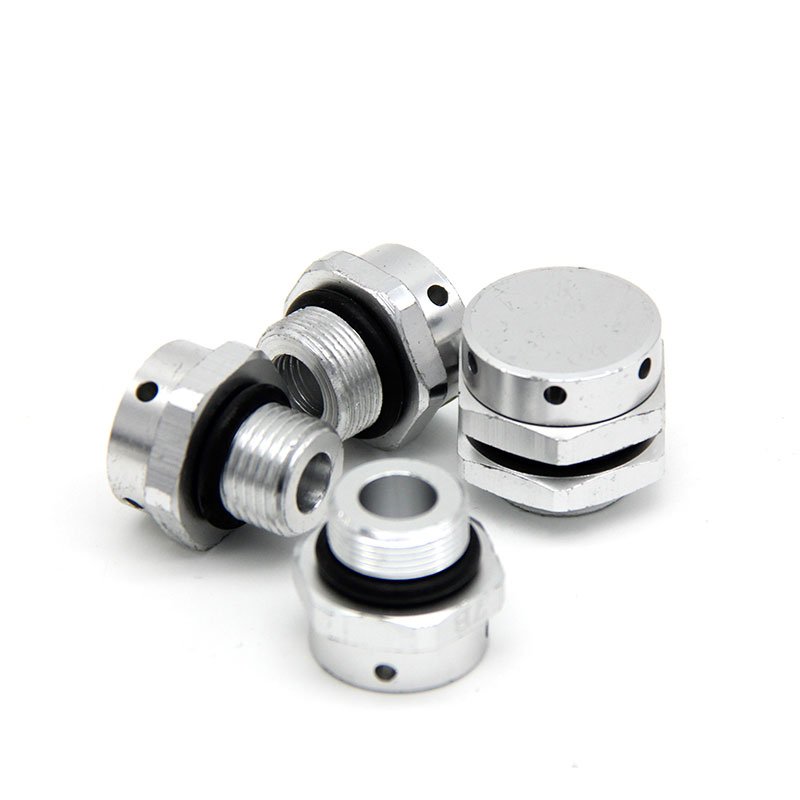 Factory Price Breathable Waterproof M6 Nickel Plated Brass Automatic Air Vent With Manual Locking Plug 6 mm Manufacture Price