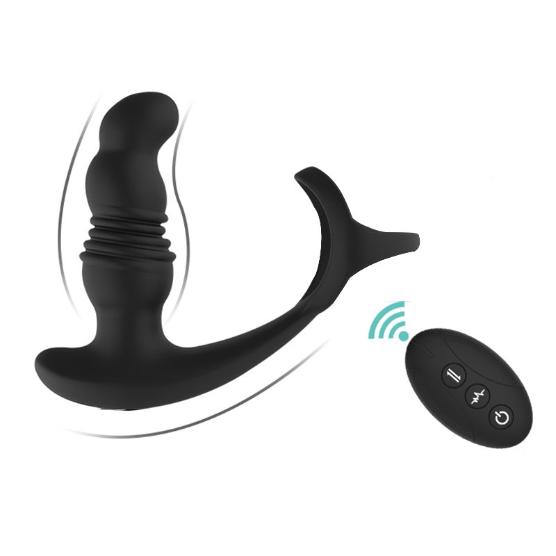 3 frequency telescoping adult toys for men sex big butt adult games for couples butt toys anal butt plug sex toy