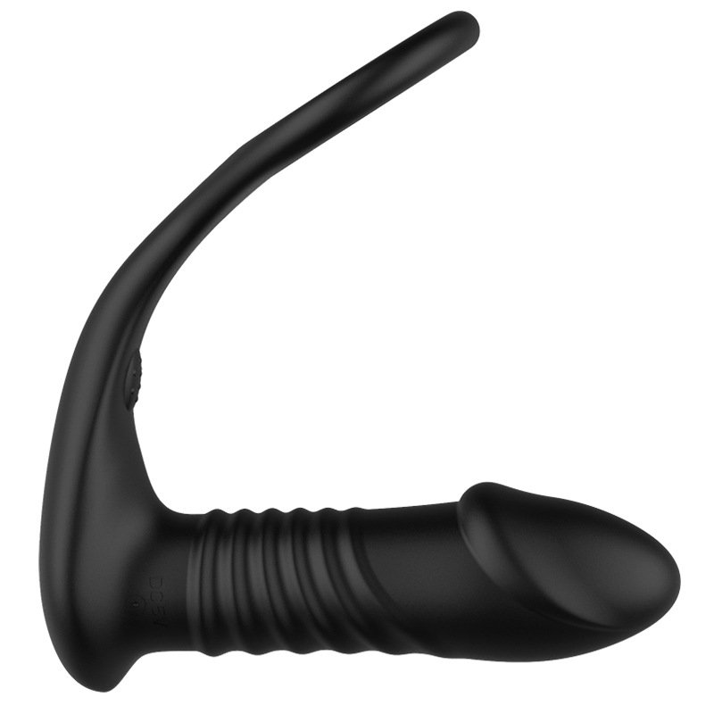 Male Prostate Massage Vibrator Anal Plug Silicone anal butt plug vibrator Stimulator Butt Delay Cock Ring Toy For Men
