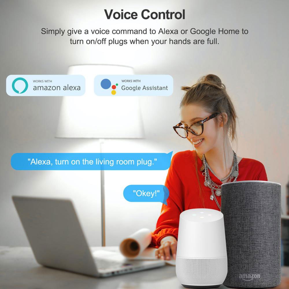 Wholesale Tuya Smart US Dual Outlet Plug Smart Socket WIFI with USB Port PST-BSD08