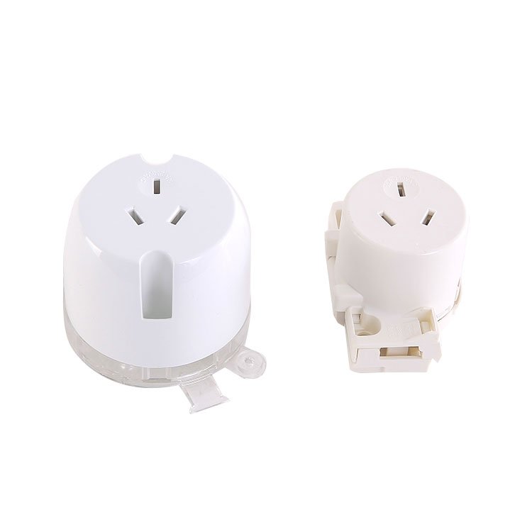 OEM/ ODM Factory Made Design Own Brand Mass Production Single Phase AUS 10A Plug Base Surface Mount Socket