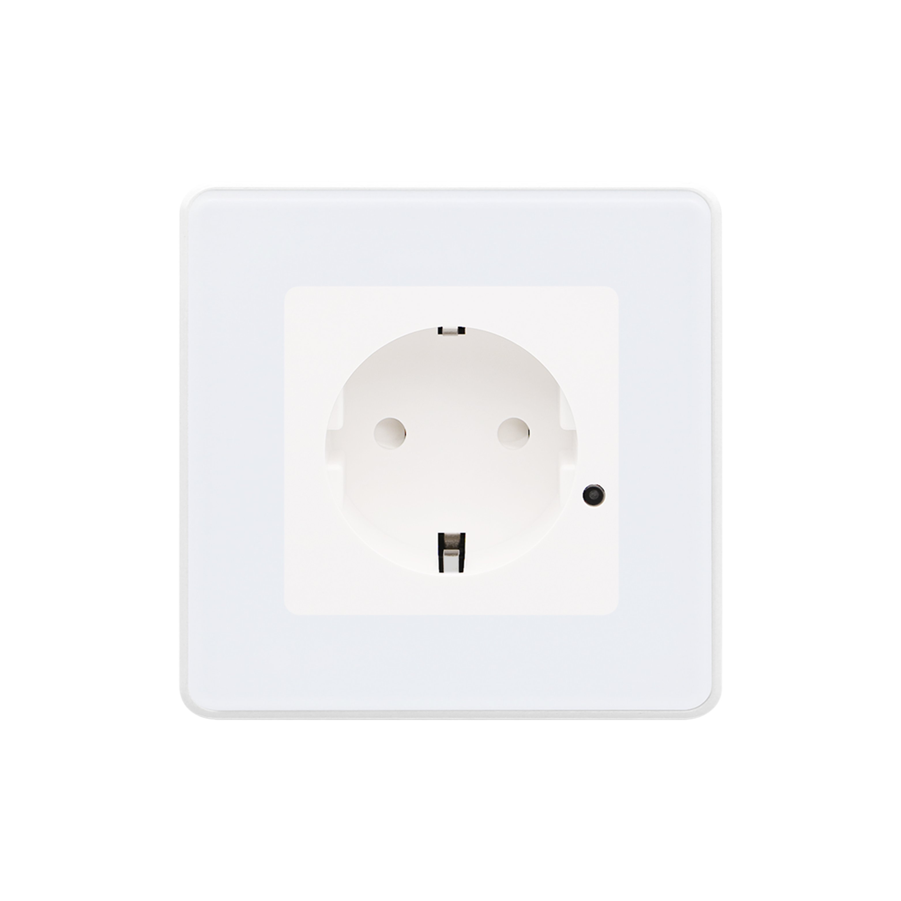 Tuya Smart 10A 250V EU Standard Alexa-enabled Power Socket Germany Electrical Outlet Plug WiFi Remote Control Wall Smart Socket