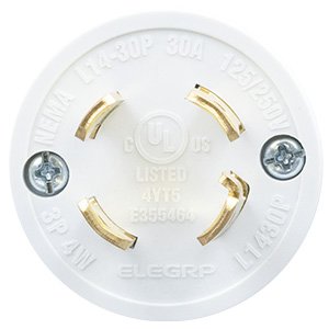 L14-30P 30 Amp Twist Lock Plug Adapter Male locking anal Plug nema locking plug for generator
