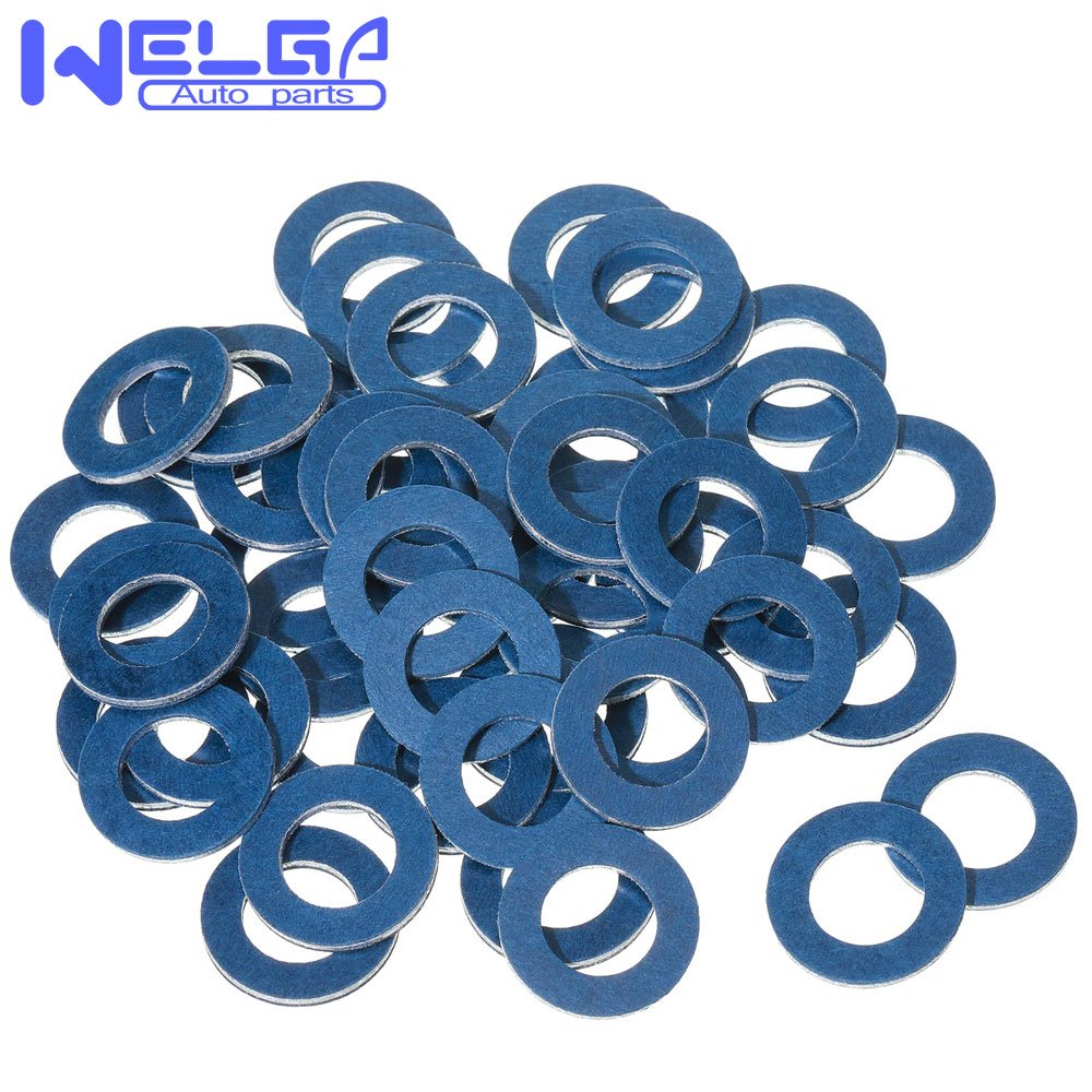 90430-12031 Aluminum Oil Drain Plug Crush Washer Gaskets For LEXUS Toyota 4 Runner Corolla Land Cruiser Vios RAV4