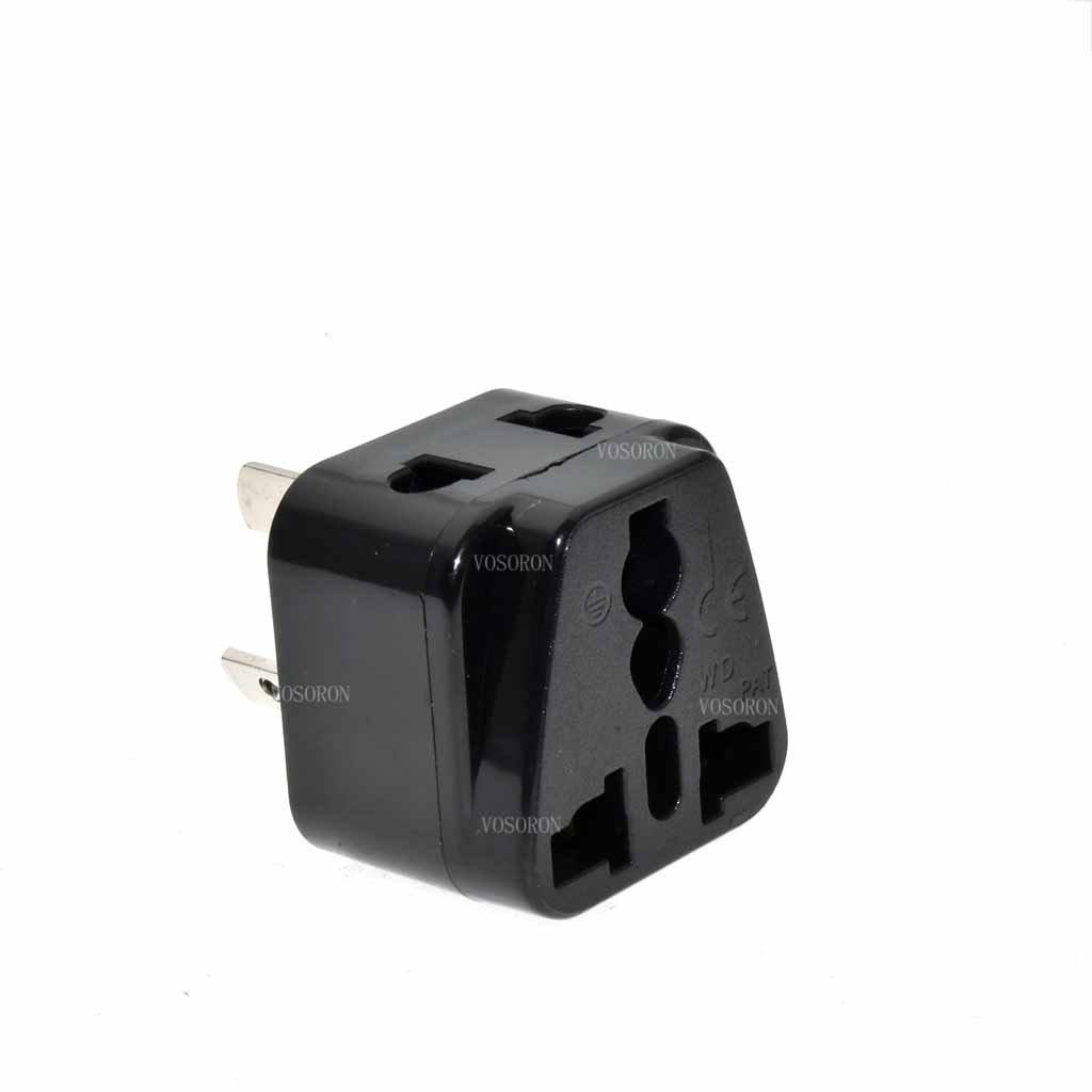 Australia Travel Adapter Universal 2 In 1 USA US UK KR Swiss EU to AU Plug Adapter Type I New Zealand Grounded Plug Socket
