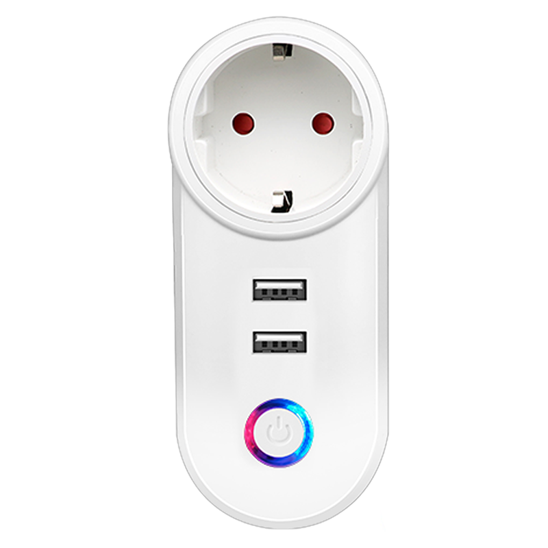 stock Top selling Wireless US EU UK Wifi smart wall Socket Alexa Wifi Remote Control Tuya Home Power Mini Electrical Smart Plug