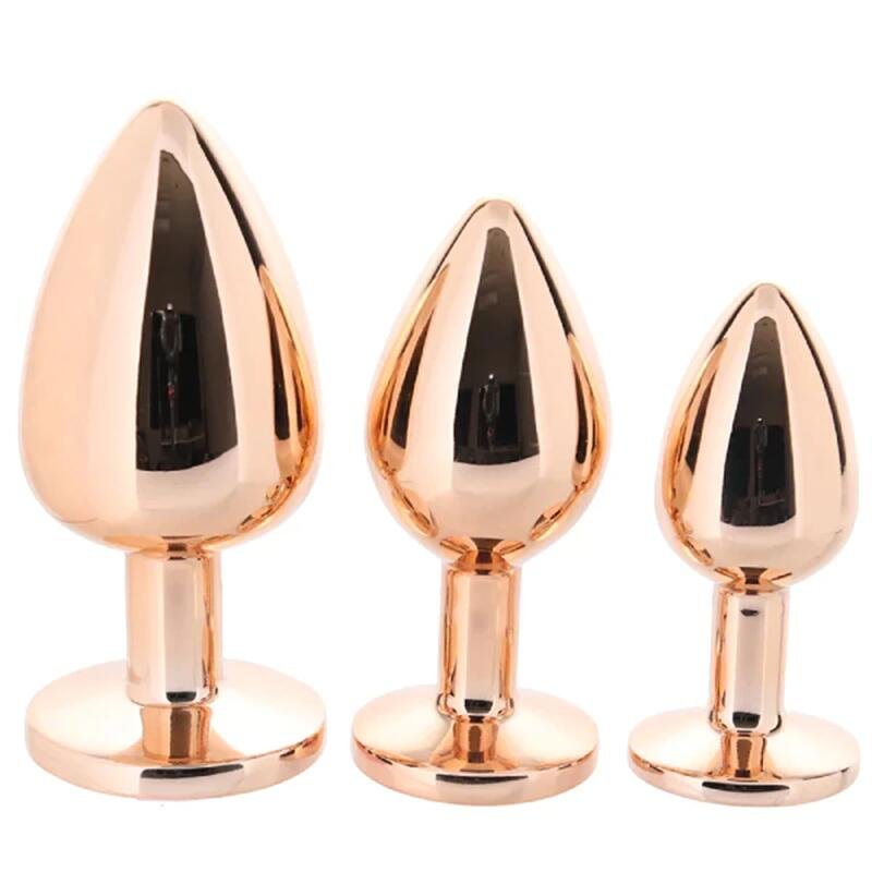 Aluminium Alloy inflatable anal plug metal anal plug sex toys for women anal plugs
