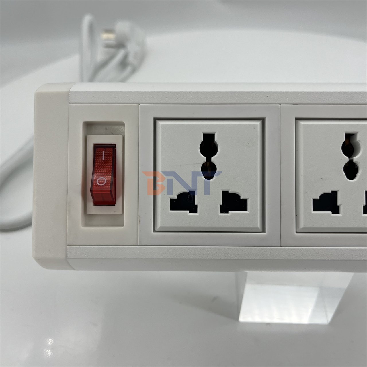 BNT Office Clamp on Table USB Charger Power Socket Edge Mounted Plug for Office Furniture