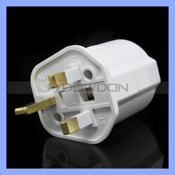 250V 16A AC Power Adapter Change Converter UK Plug EU Socket