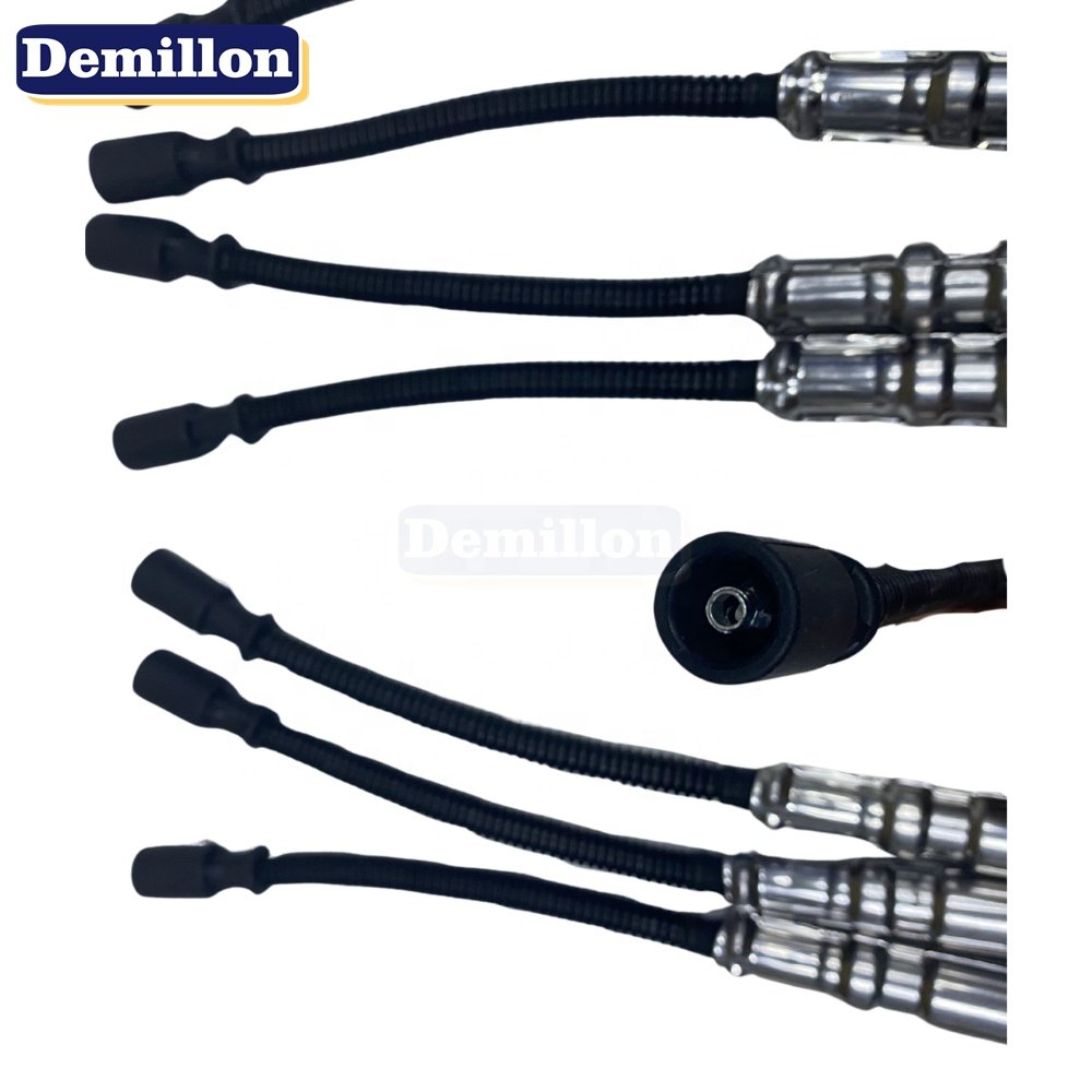 1121500118 1121500218 Demillon Auto Parts Ignition Cable Wire Spark Plug Wire Set For Mercedes-Benz W203 C220 CLK200 CLK320