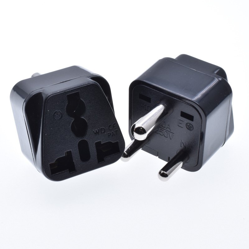 Africa 3 Pin Plug Converter Travel Adapter Universal Converters Travel Adaptor Wall AC Power Plug Adapter for Africa
