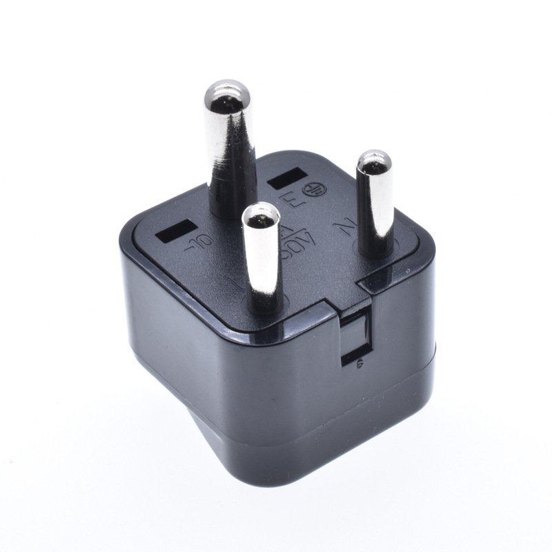 Africa 3 Pin Plug Converter Travel Adapter Universal Converters Travel Adaptor Wall AC Power Plug Adapter for Africa