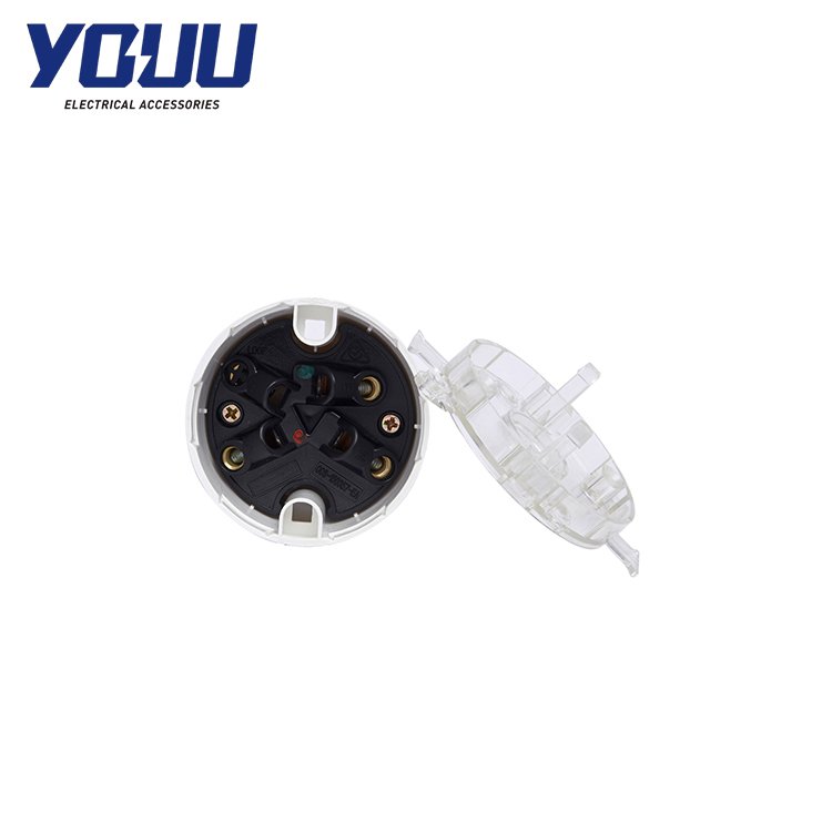 YOUU Australian Surface Mounting Saa Approval Single Socket Plug Switch Base 250V 10A