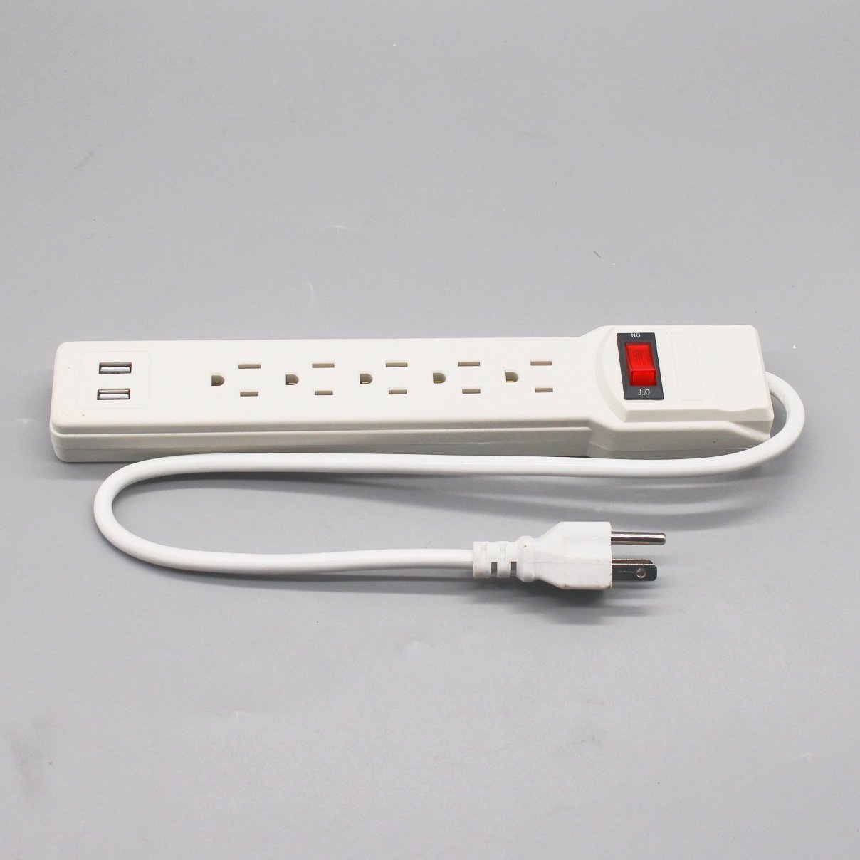 5Gang USB American plug Board USA Standard 16A Extension Socket