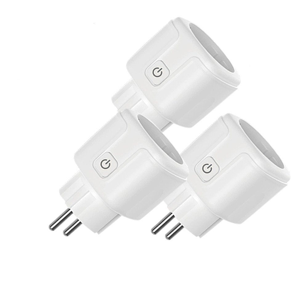 wifi smart plug 220v EU 16A/20A With Power Monitor Timing Function Tuya Smart Life APP Control Works With Alexa Google Home