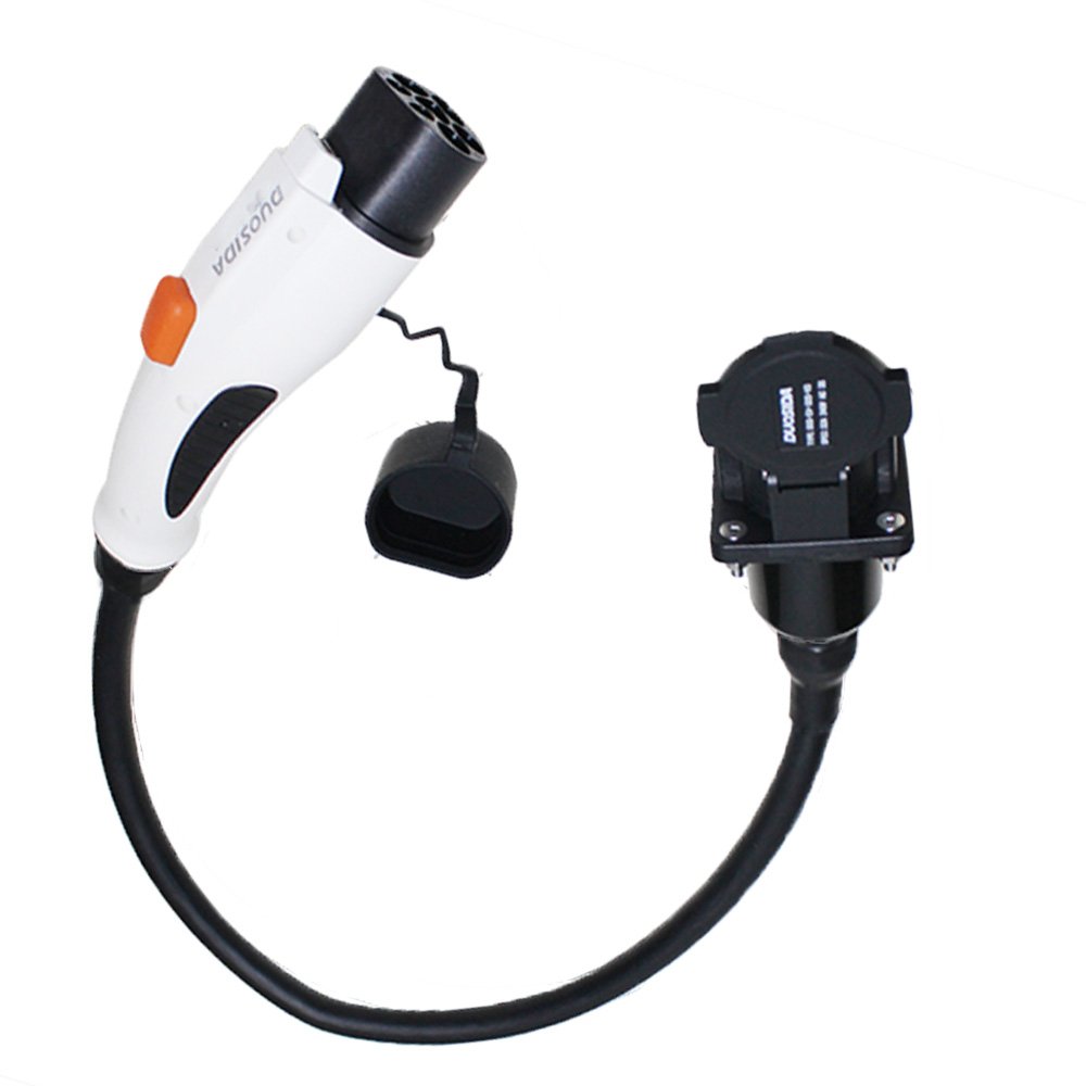 GBT EVSE Adapter 32A 7.5KW Sae J1772 Type 1 EV Chargers with 0.5m Cable Charge For GB/T Electric Car